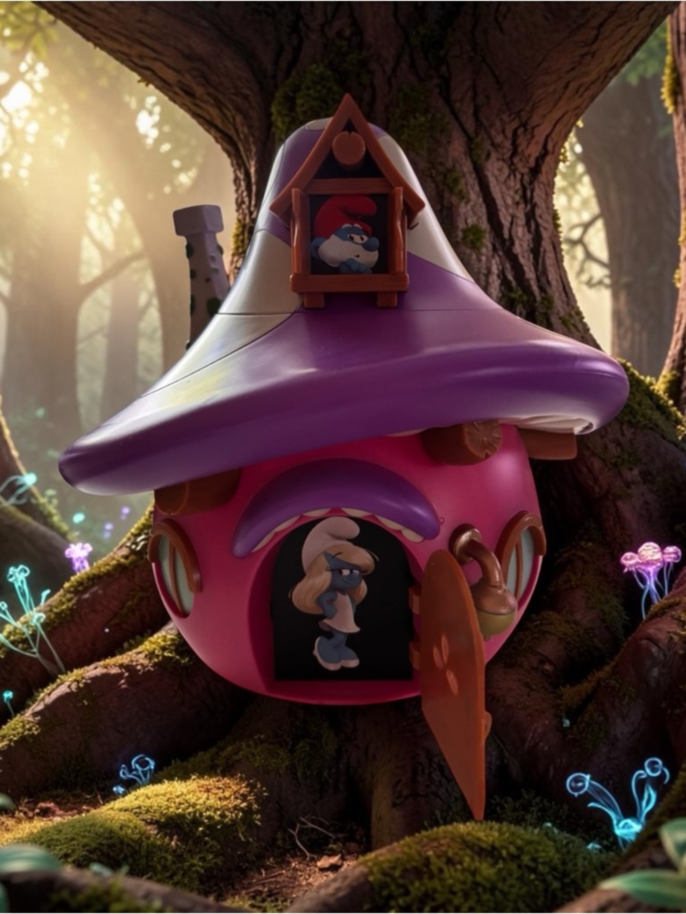 Smurf Cinemark Smurfette 2025
House Popcorn Bucket The Movie
Rare Pink Purple